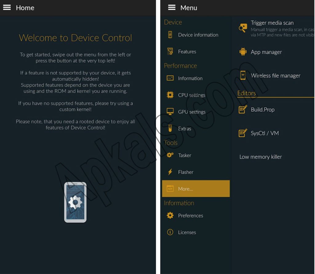 download device control root apk
