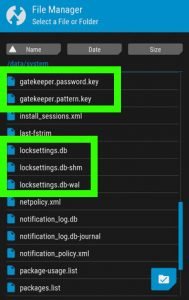 how to lock a folder on android