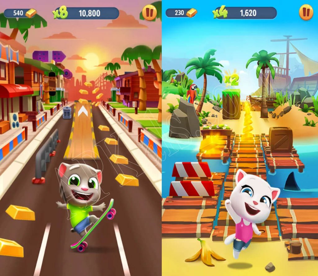 my talking tom gold run game android