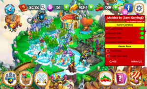 Dragon City Mod Menu Sami Gaming APK